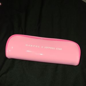 Jeffree star pink makeup bag